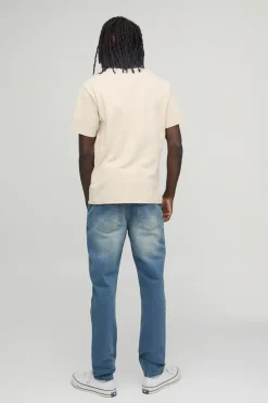 boohooMAN Jean Slim Basique Coupe Ajustée<Homme Jeans Grande Taille|Nouveautés Grande Taille