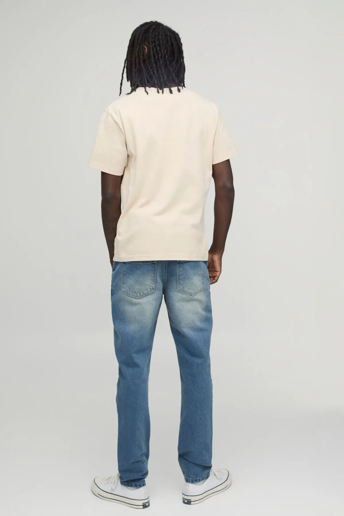 boohooMAN Jean Slim Basique Coupe Ajustée<Homme Jeans Grande Taille|Nouveautés Grande Taille
