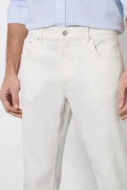 Jean Slim Blanc Cassé