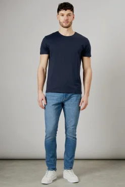 Jean Slim Délavé Pierre Stretch