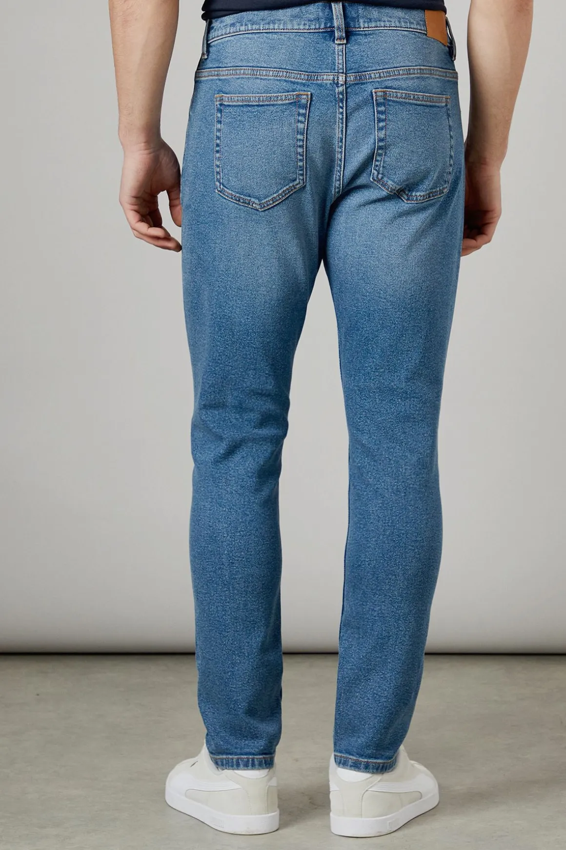 Jean Slim Délavé Pierre Stretch