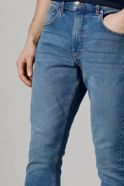 Jean Slim Délavé Pierre Stretch