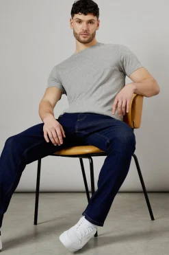 Jean Slim Fit Délavage Rinçage Stretch