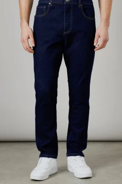 Jean Slim Fit Délavage Rinçage Stretch