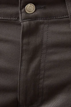 Jean Slim Fit en Sergé Stretch Gris Foncé