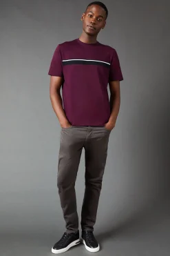 Jean Slim Fit en Sergé Stretch Gris Foncé