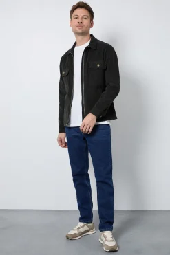 Burton Jean Slim Fit Stretch Indigo<Homme Denim|Denim