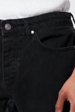boohooMAN Jean Slim Flare avec Panneau Appliqué<Homme Denim|Denim