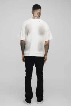 Jean slim stretch évasé - Tall