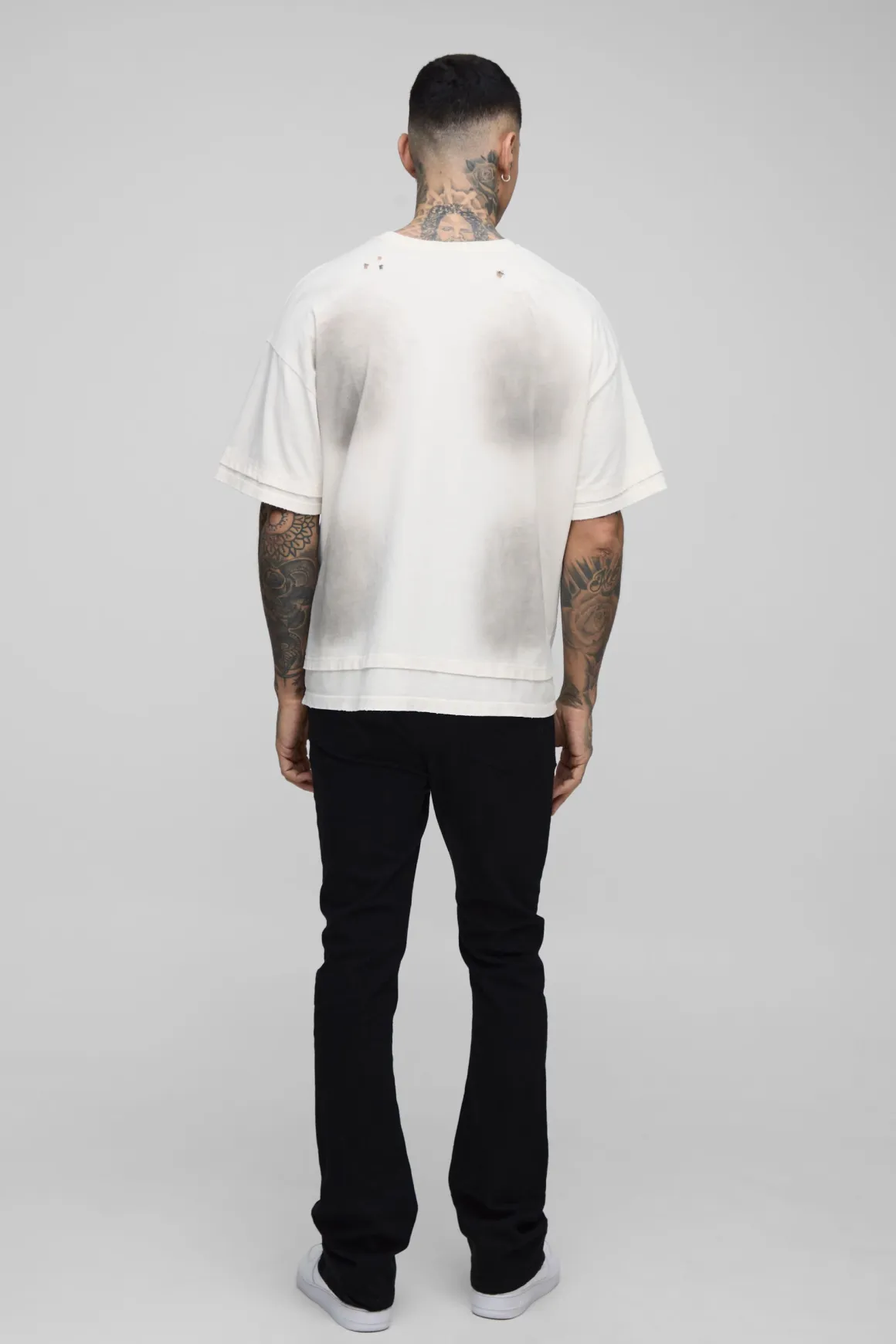 Jean slim stretch évasé - Tall
