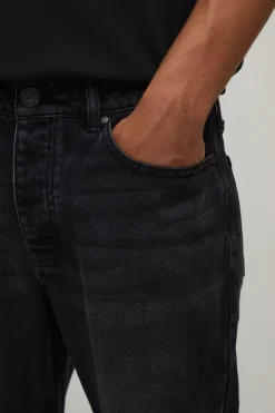 boohooMAN Jean Slim Évasé Déchiré Au Genou<Homme Denim|Denim