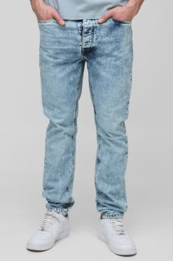 boohooMAN Jeans longs, slim et rigides<Homme Denim|Tout Afficher