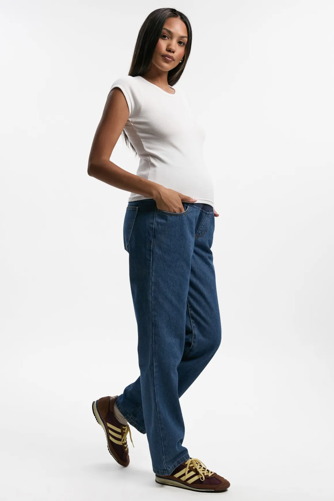 Jeans Maman Maternité "Over The Bump"