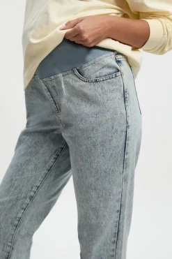 Jeans Maman Maternité à Porter Par-dessus le Ventre