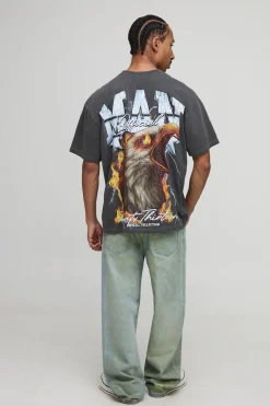 Jeans métallisés à coupe décontractée