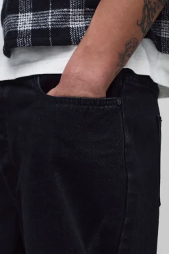 Jeans Rigides Décontractés pour Grandes Tailles