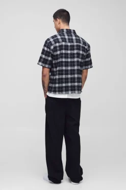 Jeans Rigides Décontractés pour Grandes Tailles