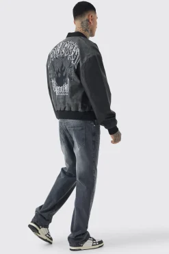boohooMAN Jeans Rigides Décontractés pour Grandes Tailles<Homme Denim|Tout Afficher