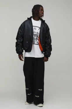 Jean Super Large avec Détail Fermoir