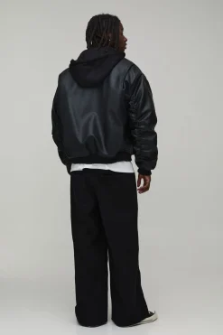 Jean Super Large avec Détail Fermoir