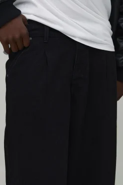 Jean Super Large avec Détail Fermoir