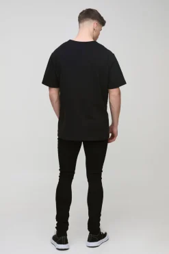 Jean Super Skinny Stretch pour hommes grands