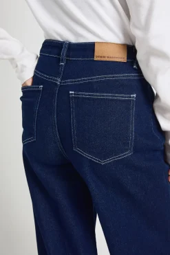 boohoo Jean Taille Haute à Poches Avant et Jambes Larges<Femme Denim|Jeans
