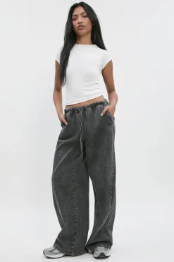 Jean à taille élastiquée supersoft