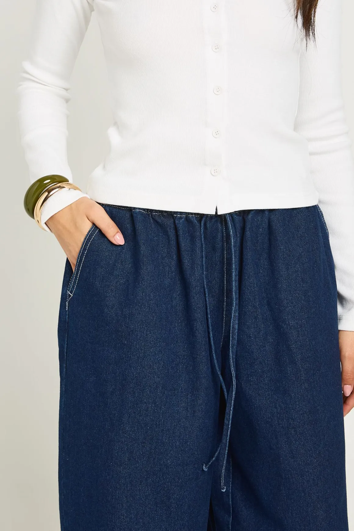 Jean Taille Élastiquée Supersoft