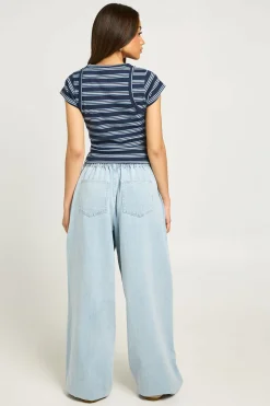 Jean À Taille Élastiquée Supersoft