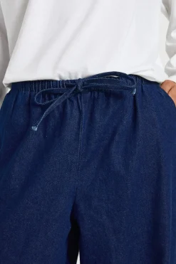 Jean ultra-doux à taille élastiquée