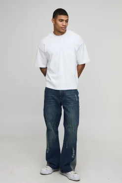 Jean Évasé Clouté Droit