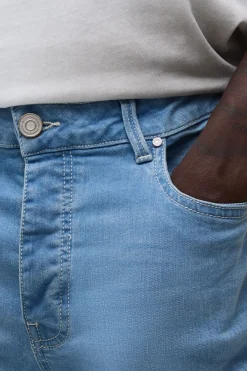Jean Évasé Skinny À Effet Stacked Extrême
