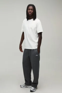 boohooMAN Jogger Ample Homme Avec Inscription Basic<Homme Tout Afficher|Jogging