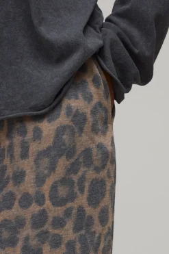 boohooMAN Jogger Ample À Imprimé Léopard Effet Délavé Avec Poignets Côtelés Et Molleton Bouclette<Homme Joggings|Jogging