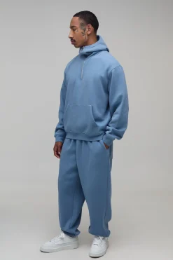 Jogger Ample À Poches Avec Brossage Inversé