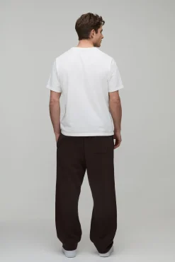 boohooMAN Jogger Baggy Coupe Ample Imprimé Haute Densité<Homme Joggings|Jogging