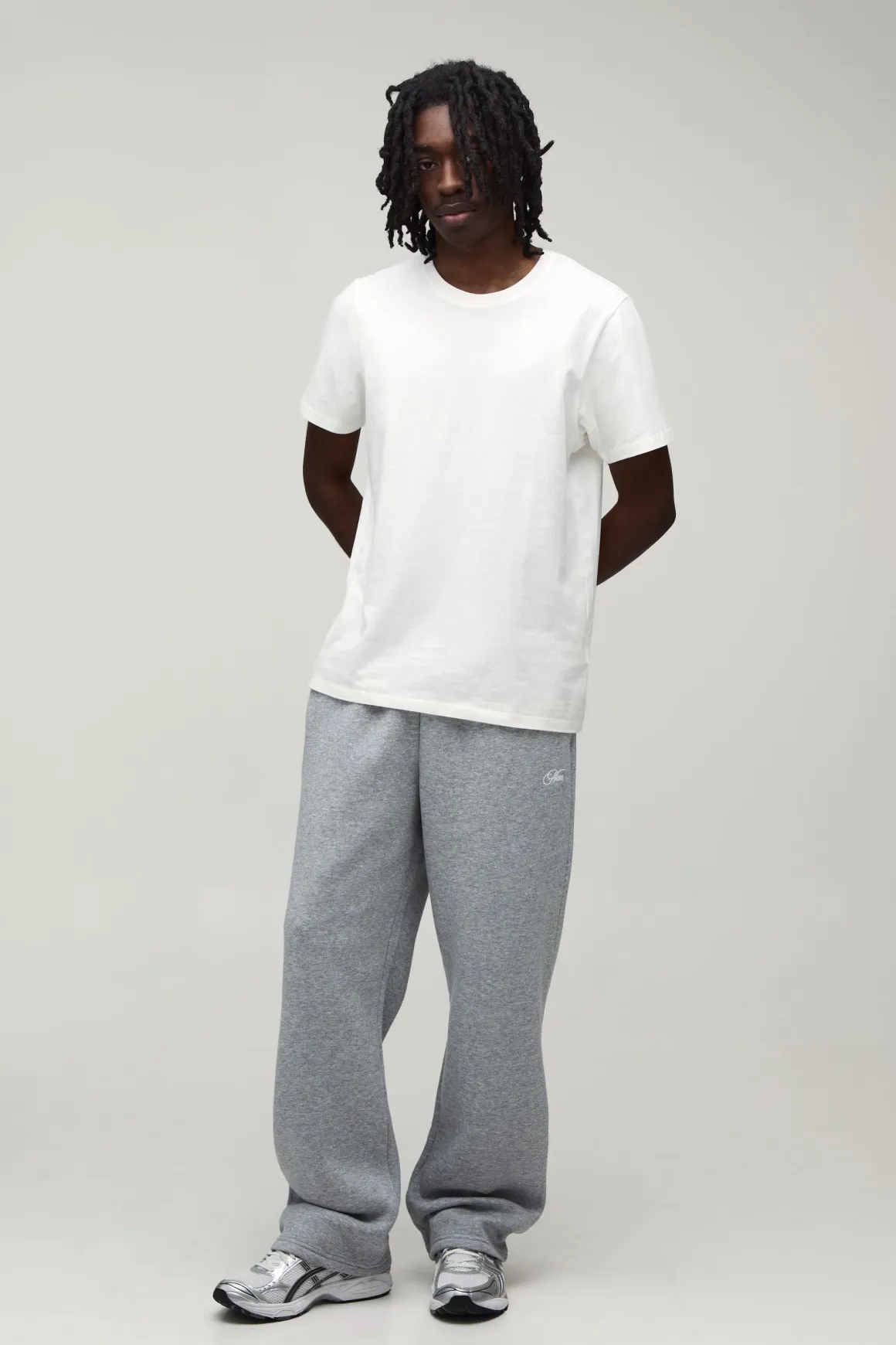 Jogger Baggy Homme Avec Inscription Script