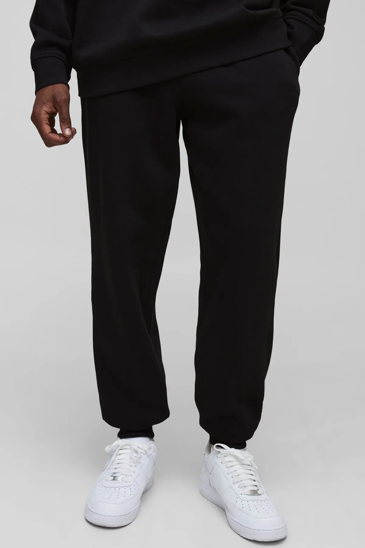 boohooMAN Jogger Basic BM Signature à coupe régulière pour hommes de grande taille<Homme Tout Afficher|Jogging