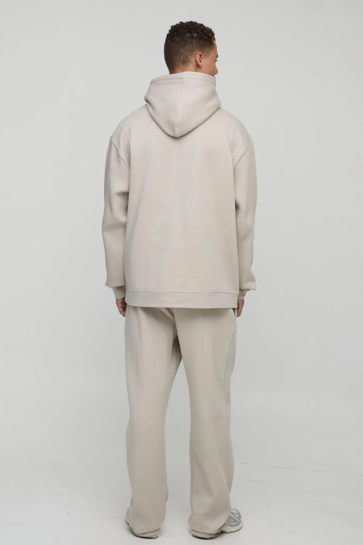 Jogger Basique Grande Taille à Coupe Droite