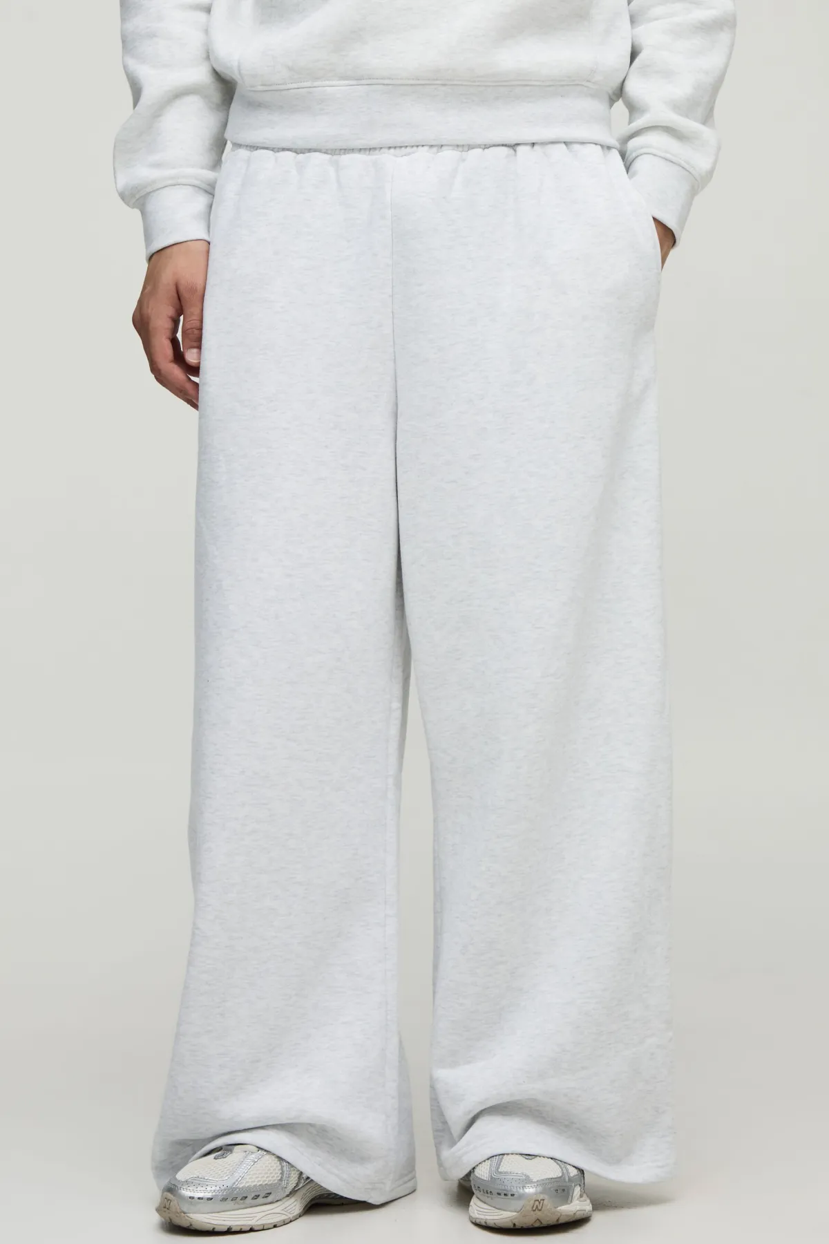 boohooMAN Jogger basique à jambes ultra-larges<Homme Survêtements|Essentiels