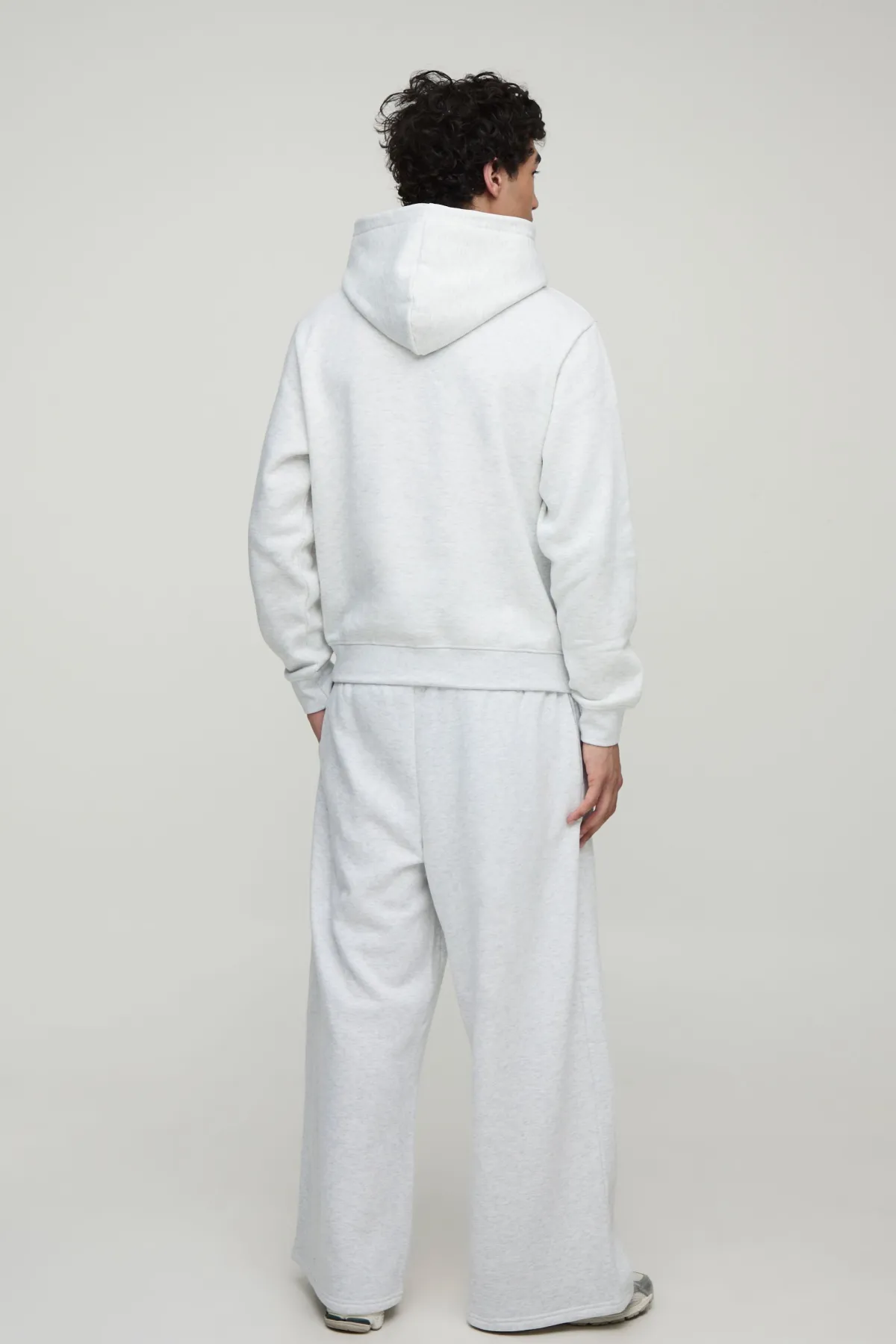 boohooMAN Jogger basique à jambes ultra-larges<Homme Survêtements|Essentiels