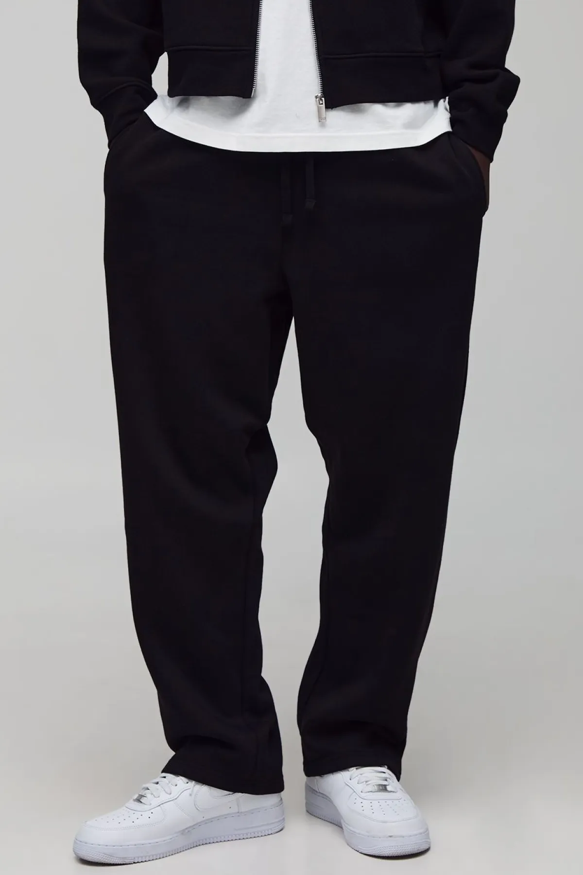 boohooMAN Jogger basique oversize à entrejambe tombant<Homme Tout Afficher|Jogging