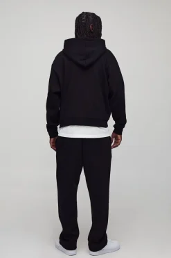 boohooMAN Jogger basique oversize à entrejambe tombant<Homme Tout Afficher|Jogging