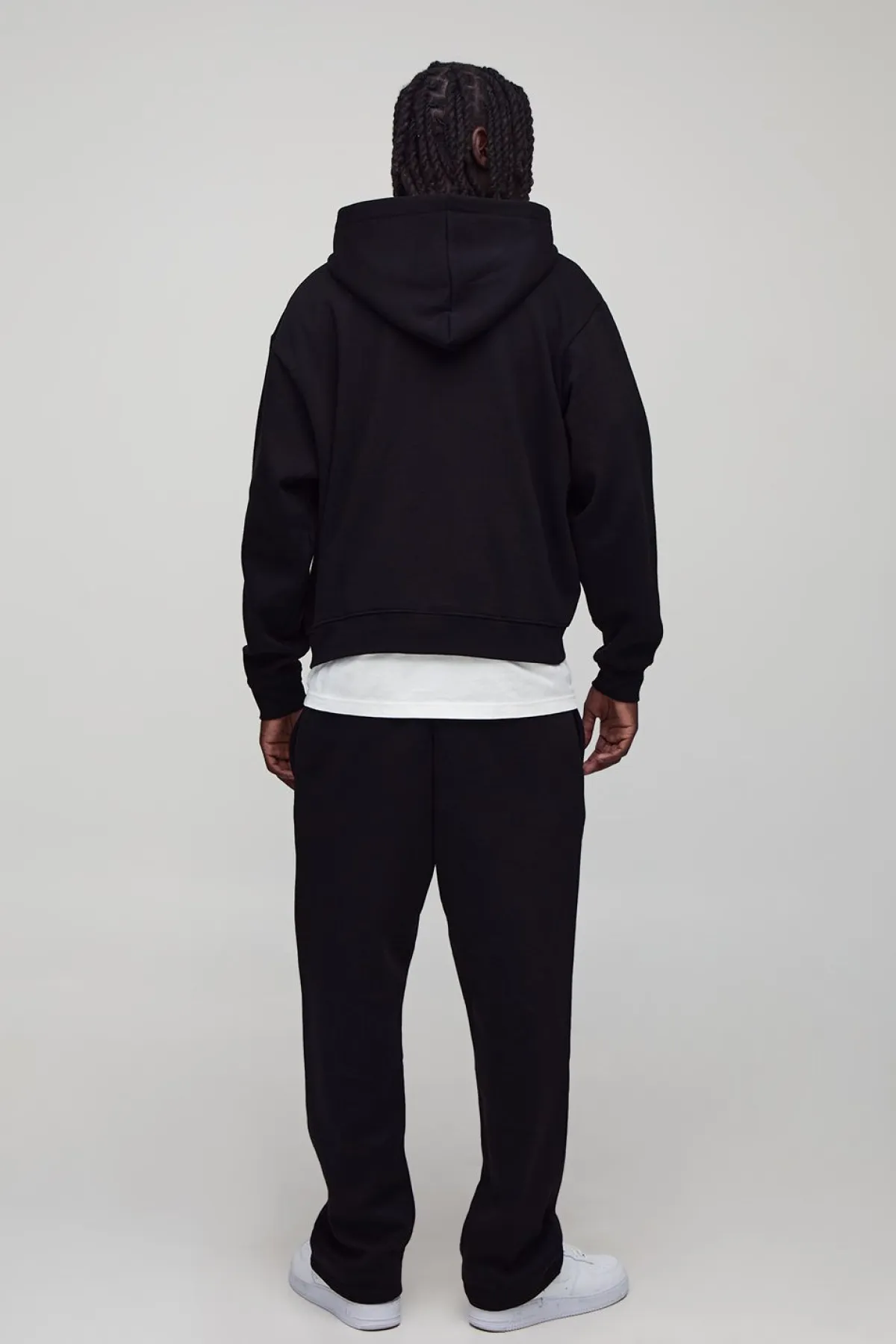 boohooMAN Jogger basique oversize à entrejambe tombant<Homme Tout Afficher|Jogging