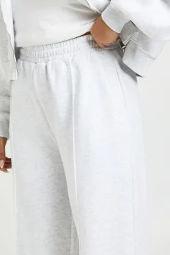 boohoo Jogger basique Plus Core à jambes droites avec détail pintuck<Femme Pantalons|Basiques
