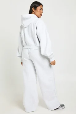 boohoo Jogger basique Plus Core à jambes droites avec détail pintuck<Femme Pantalons|Basiques