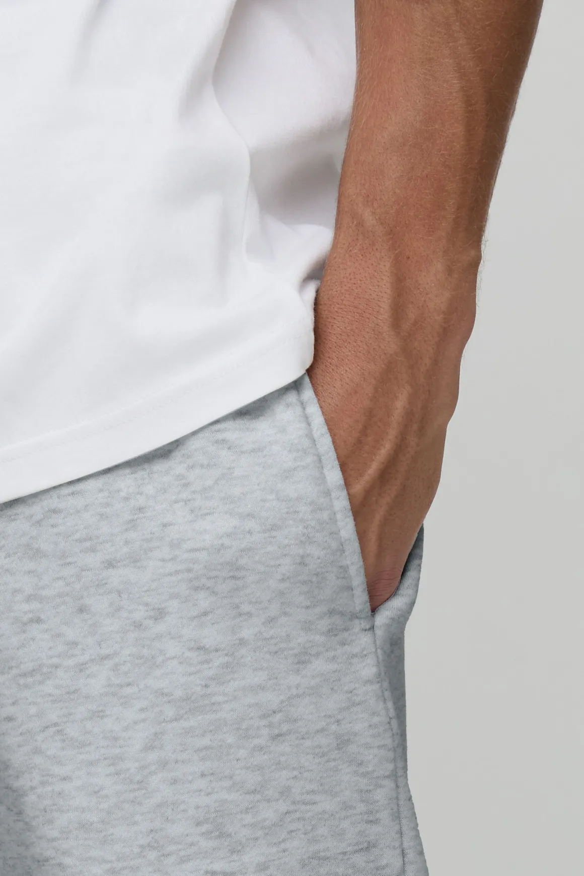 Jogger basique pour personnes grandes à jambe droite