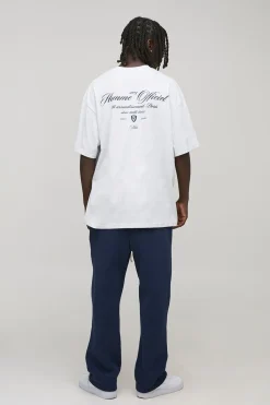 Jogger basique surdimensionné à entrejambe tombante