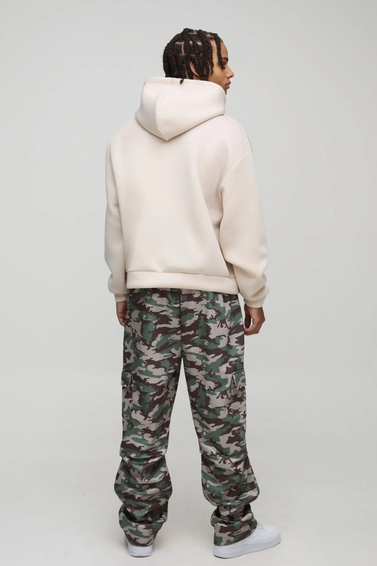 boohooMAN Jogger cargo camouflage décontracté<Homme Joggings|Jogging